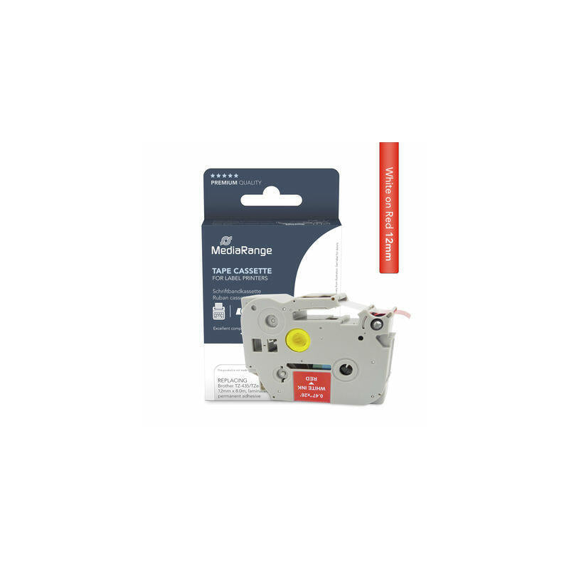 Cinta Mediarange Aprox. Brother Tz-435 Tze-435 12 Mm 8 M