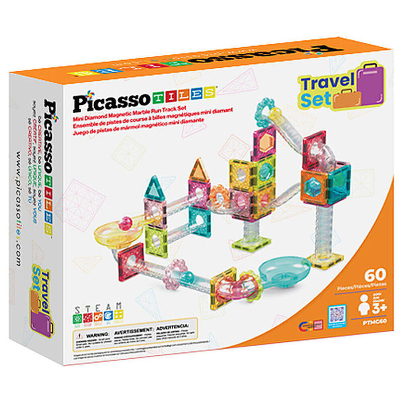 Circuito De Canicas Magnetico 60pzs