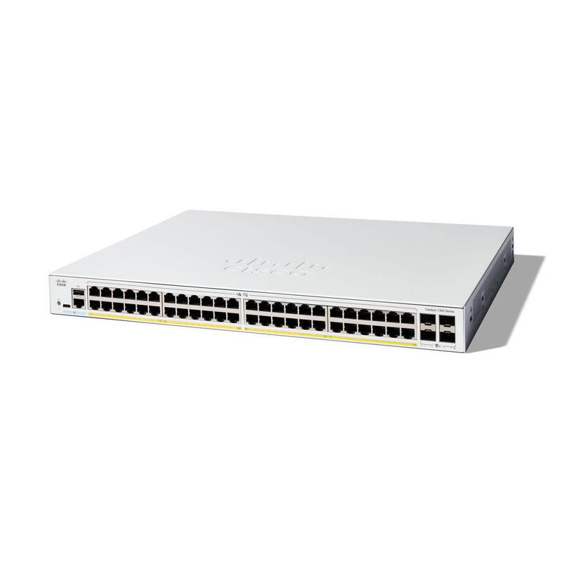 Cisco C1300-48p-4x Switch Gestionado L2/L3 Gigabit Ethernet (10/100/1000) Blanco