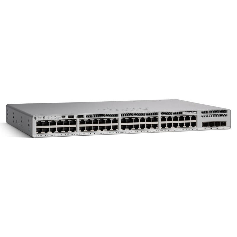 Cisco Catalyst 9200 Essential Edition Conmutador Inteligente 48 X 10/100/1000 (Poe+) Montaje En Rack Poe+ (740 W)