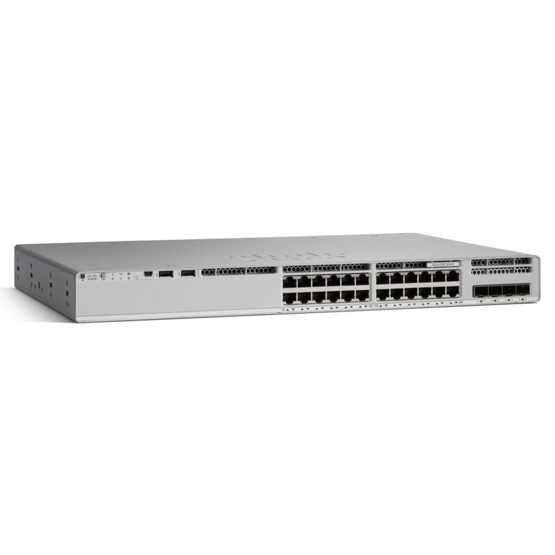Cisco Catalyst 9200l Network Essentials Conmutador L3 24 X 10/100/1000 + 4 X Gigabit Sfp (Enlace Ascendente) Montaje En Rack
