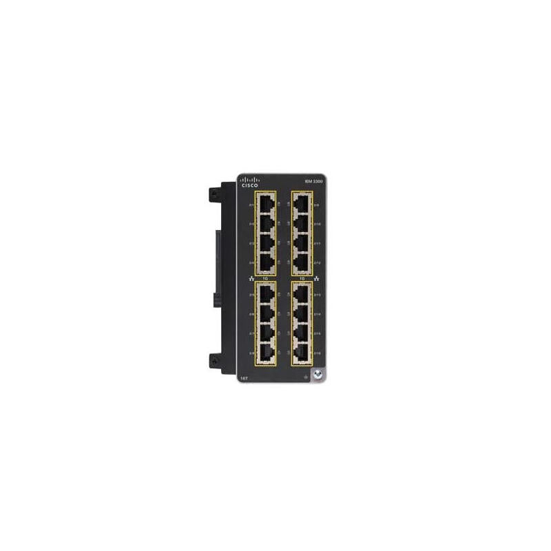 Cisco Catalyst Ie3300 Gestionado L2 Gigabit Ethernet (10/100/1000) Negro