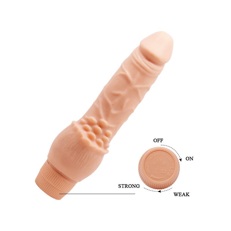 Baile - Barbara Vibrador Realístico 19.5 Cm Natural
