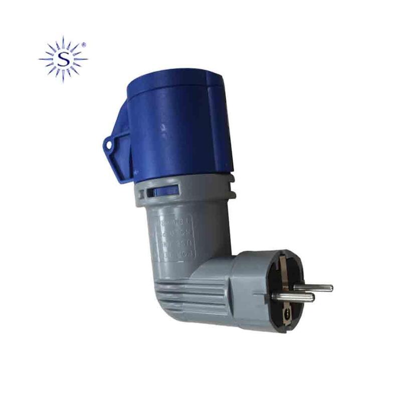Clavija Adaptador Schuko A Cetac 2 P+T A Solera 904011