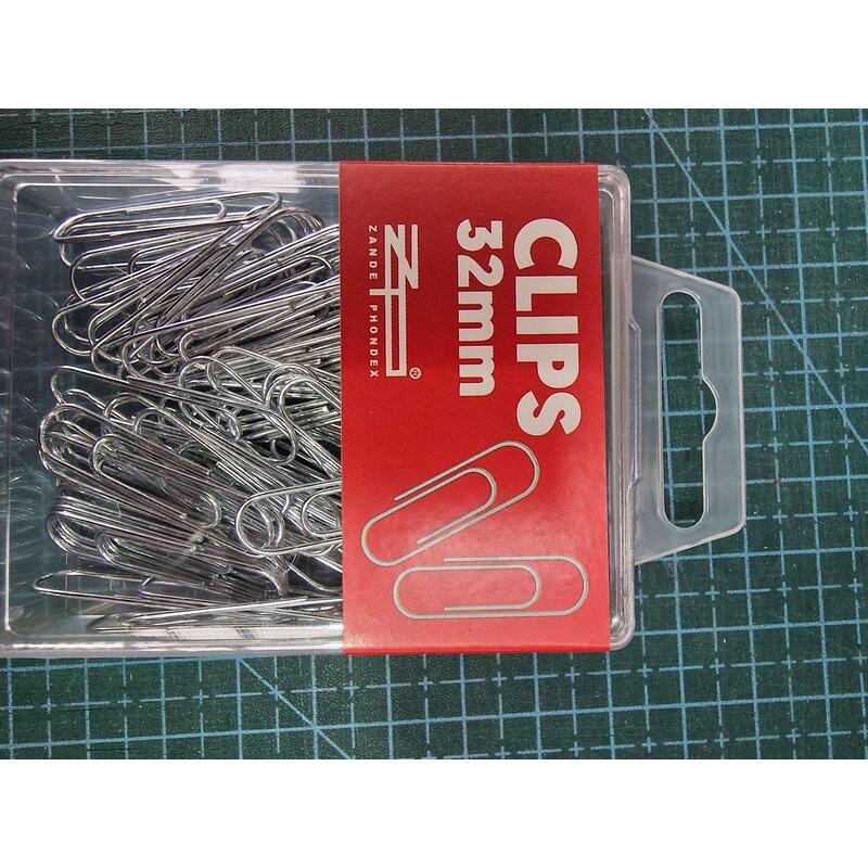 Clips Niquelados 32 Mm