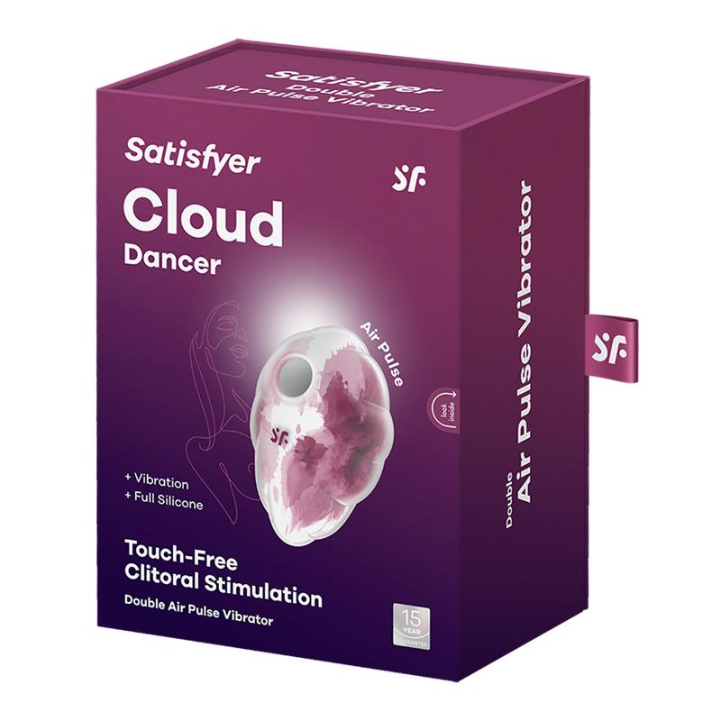 Satisfyer - Cloud Dancer Rojo Vibrador Air Pulse