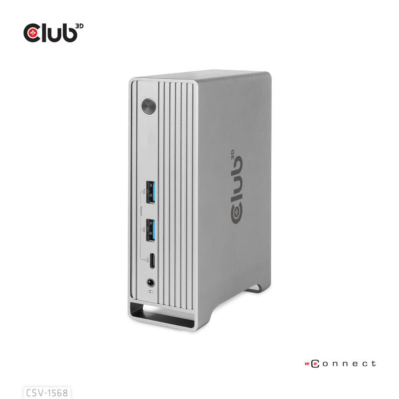 Club 3d Dockingstation - Usb-C - Vga, 2 X Hdmi, Dp