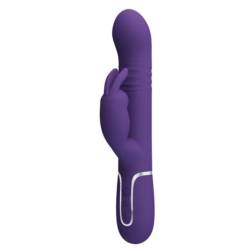 Pretty Love - Coale Vibrador Rabbit 4 En 1 Morado