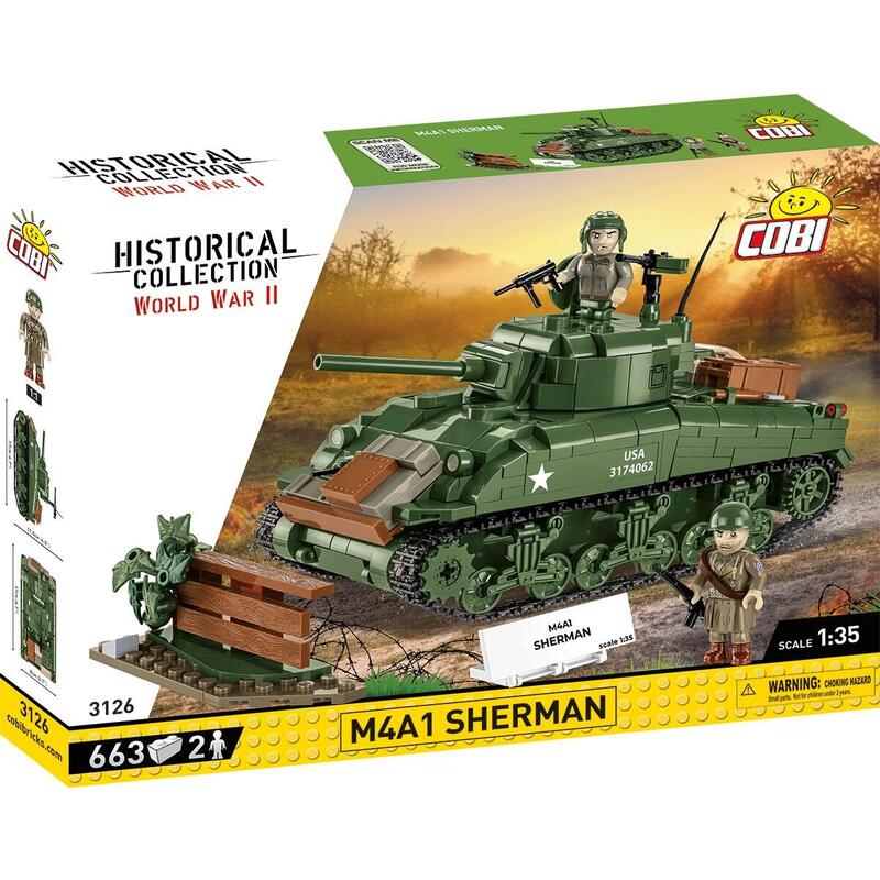 Klocki M4a1 Sherman 663 Klocki