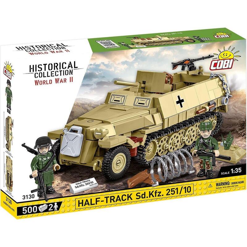 Klocki Half-Truck Sd.Kfz.251 500 Klocków