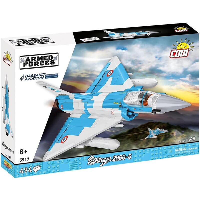 Cobi Cobi 495 Pcs Armed Forces /5917/ Mirage 2000-5f (Massstab 1:48) Cobi-5917