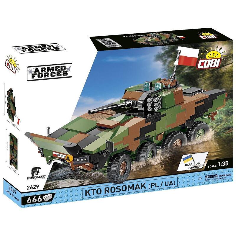 Cobi Kto Rosomak (Pl/Ua), Juguete De Construcción Escala 1:35 Cobi-2629