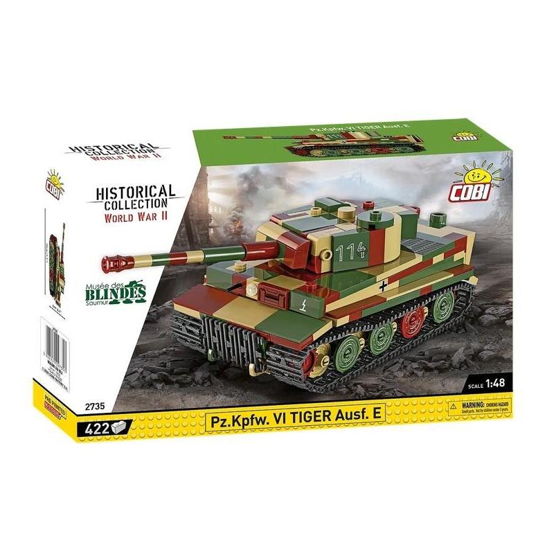Cobi Pz.Kpfw. Vi Tigre Ausf. E, Juguete De Construcción Escala 1:48 Cobi-2735