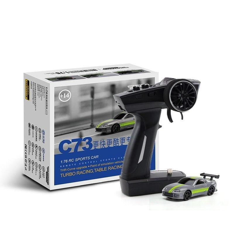 Coche Rc Eléctrico Turbo Racing Rc Car C73 1/76 Gris