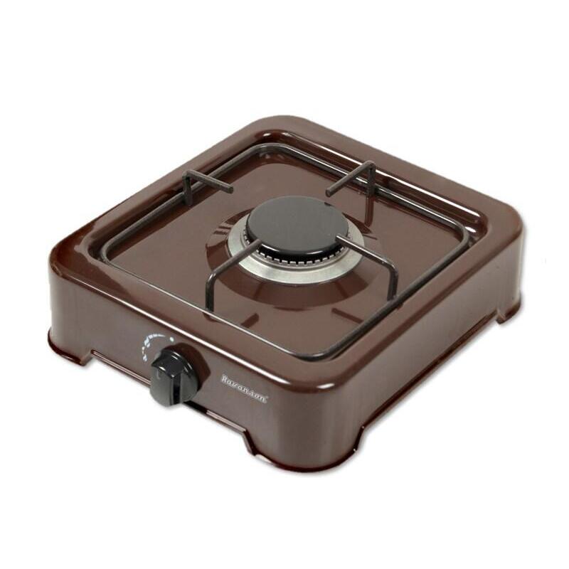 Cocina De Gas De 1 Quemador Ravanson K-01br (Marrón)
