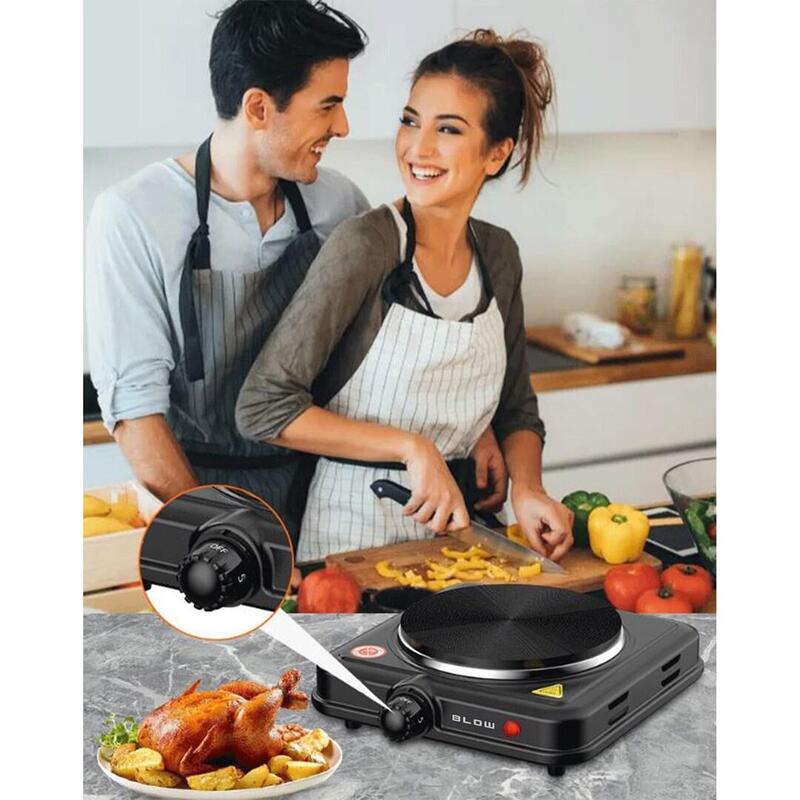 Cocina Eléctrica De Un Quemador Regulable Blow 1000w
