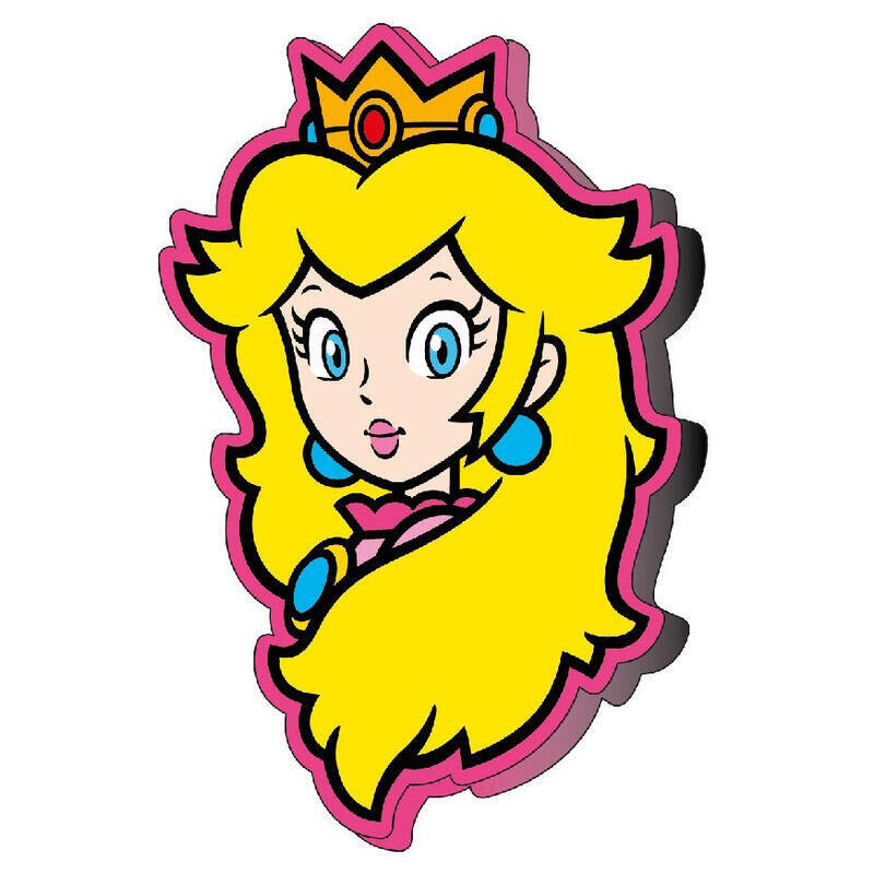 Cojin 3d Peach Super Mario Bros