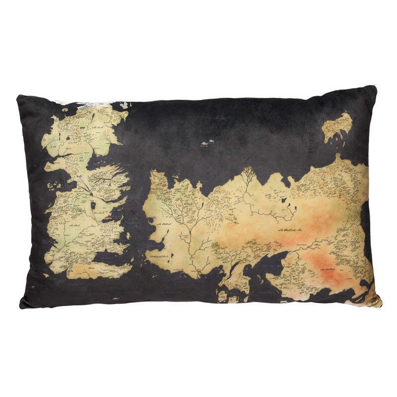 Cojin Mapa Poniente Juego De Tronos