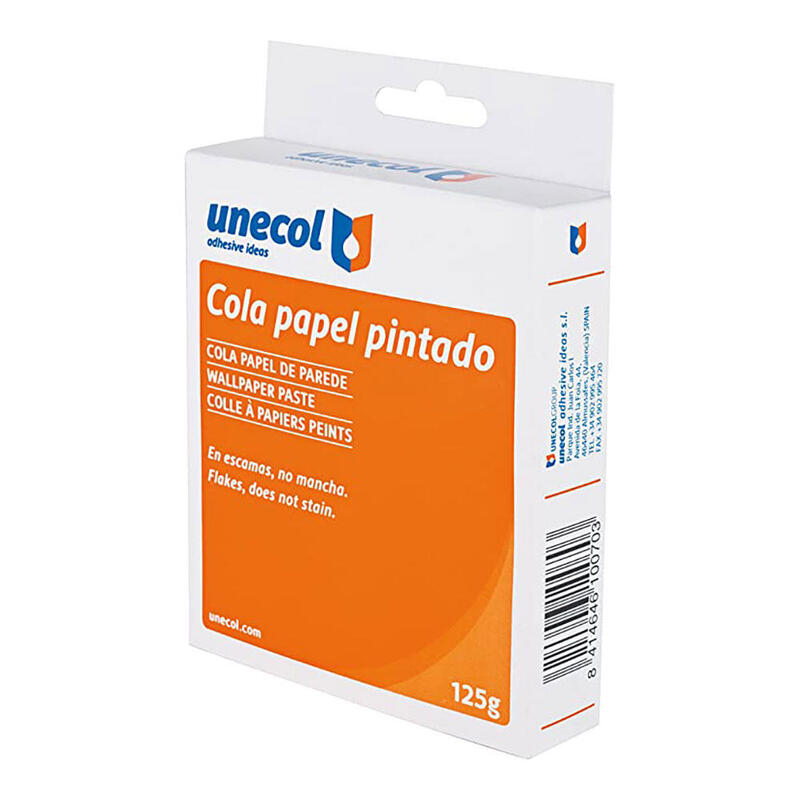 Cola Universal Para Papel Pintado 125g Unecol