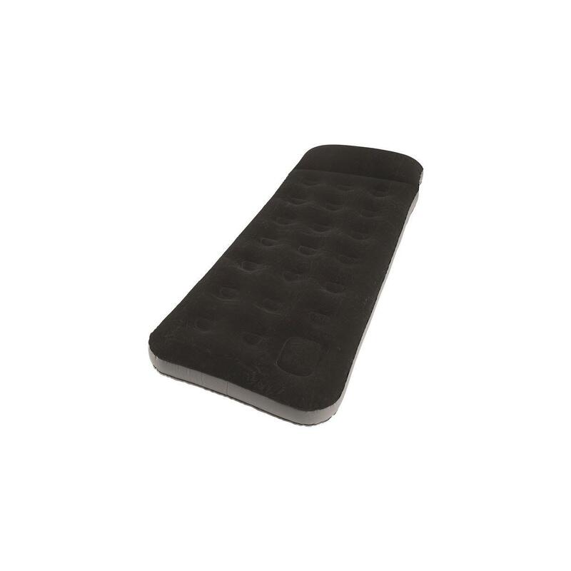 Colchoneta Para Dormir Outwell Classic W Pillow & Pump Individual, Negro Y Gris