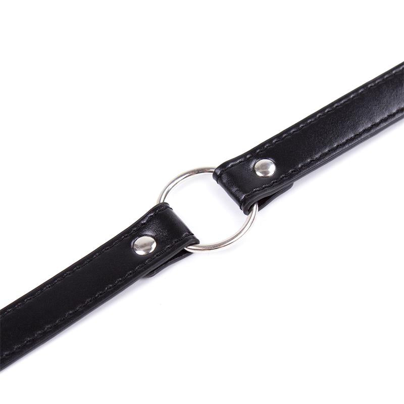 Collar Con Aro Negro