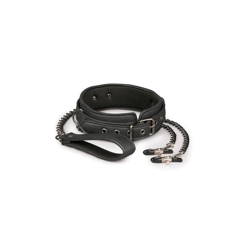 Collar Con Pinzas Para Pezones