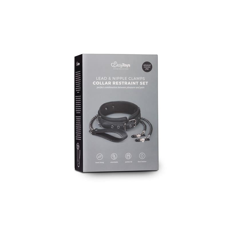 Collar Con Pinzas Para Pezones