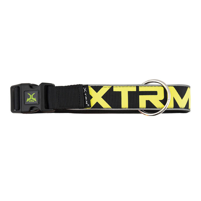 Collar X-Trm Neon Flash Negro 25 Mm X 45-55 Cm