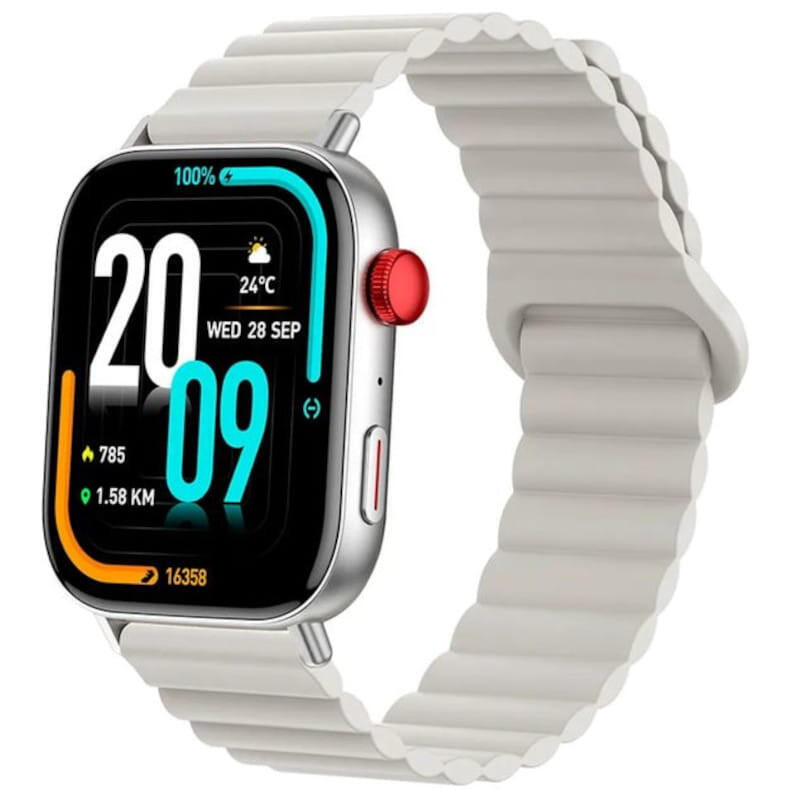 Smartwatch Colmi C8 Max Z Magnetycznym Paskiem (Srebrny)