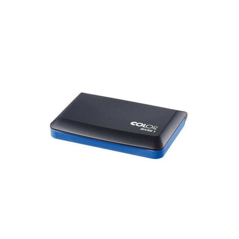 Colop Tampón Micro 1 Estuche De Plástico Azul