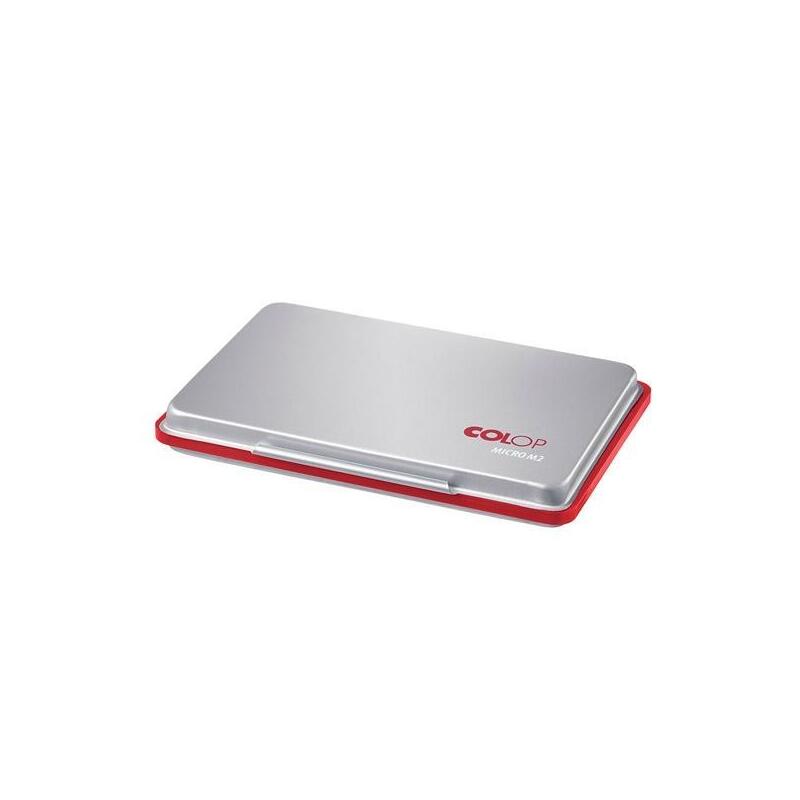 Colop Tampon Micro M2 Estuche De Metal Rojo