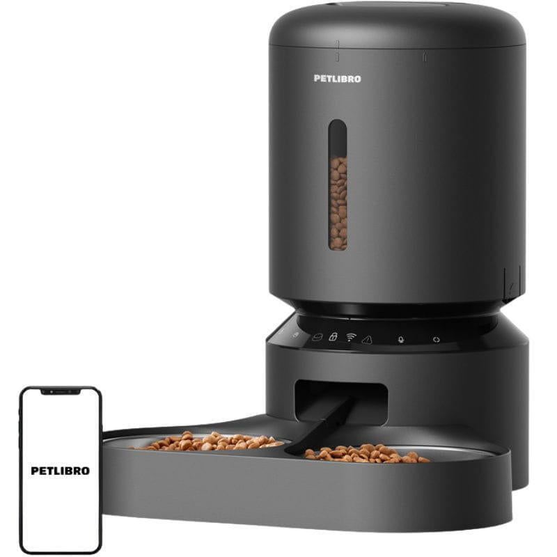 Comedero Petlibro Granary Automático Con Doble Recipiente, Wifi, 5l