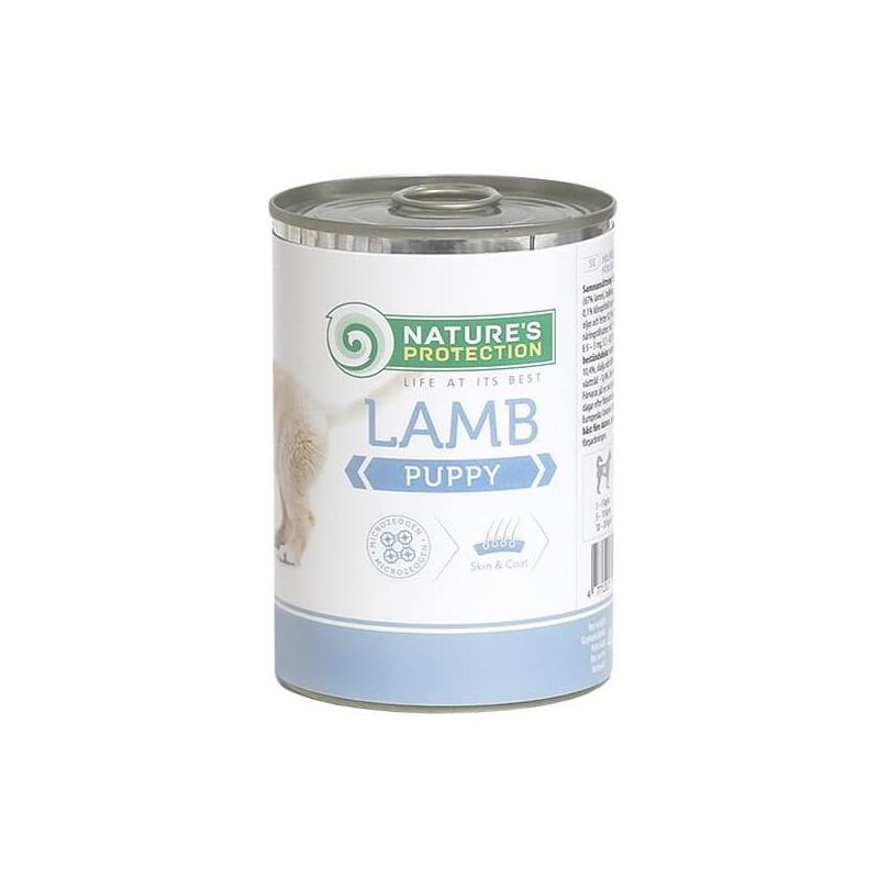 Comida Húmeda Para Cachorros Nature'S Protection Puppy Lamb 400 G