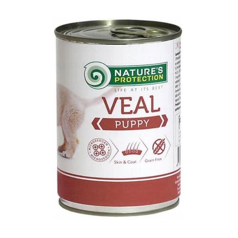 Comida Húmeda Para Cachorros Nature'S Protection Puppy Ternera 400 G