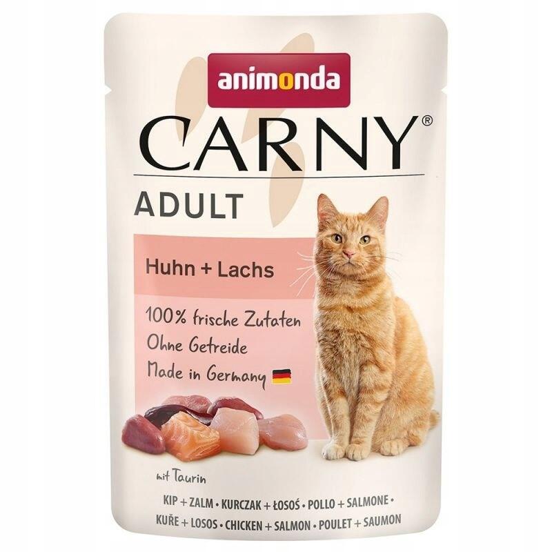 Comida Húmeda Para Gatos Animonda Carny Adult Chicken And Salmon 85g