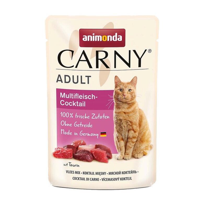 Comida Húmeda Para Gatos Animonda Carny Adult Meat Cocktail 85g