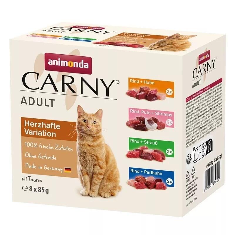 Comida Húmeda Para Gatos Animonda Carny Adult Mix 8 X 85 G