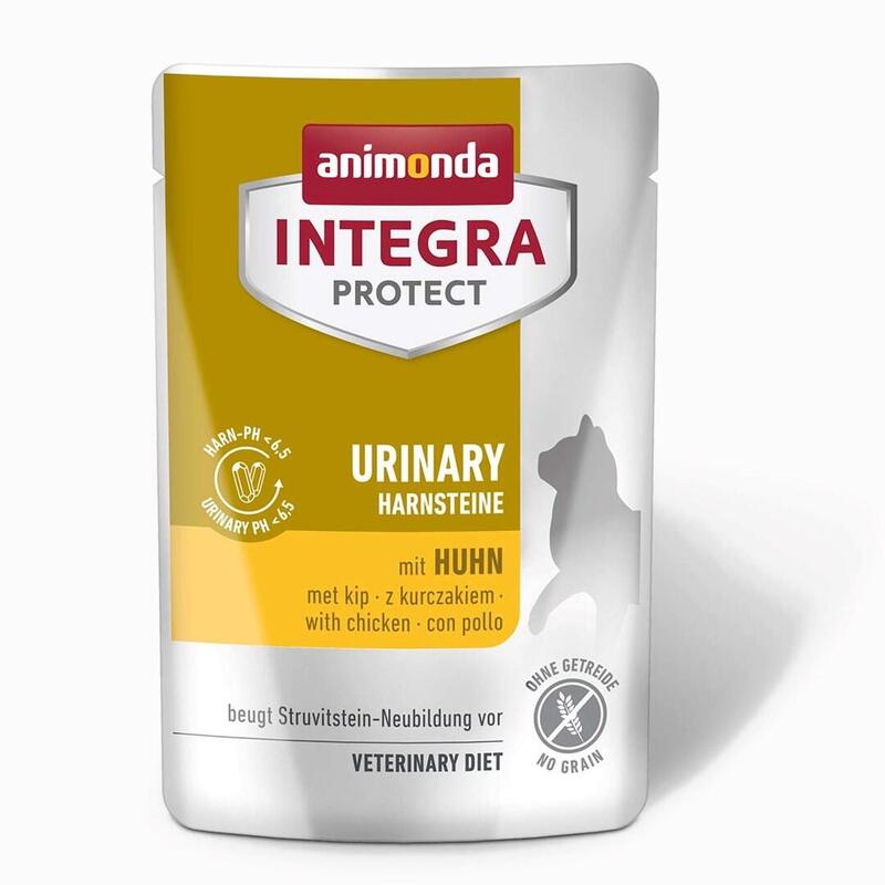 Comida Húmeda Para Gatos Animonda Integra Protect Urinary Struvit Con Pollo 85 G