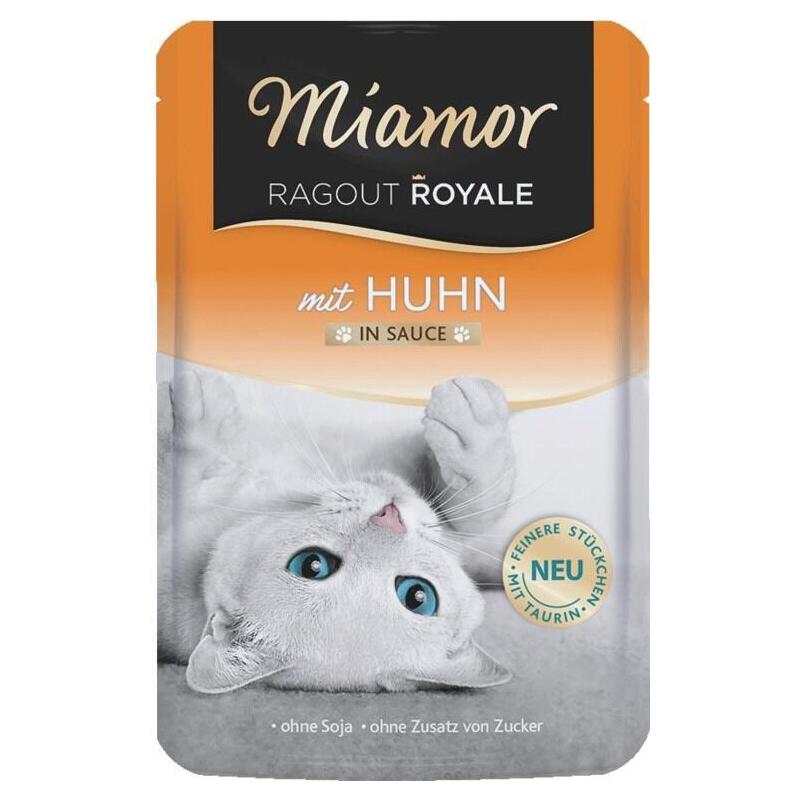 Comida Húmeda Para Gatos Miamor Ragout Royale Chicken In Sauce 100g