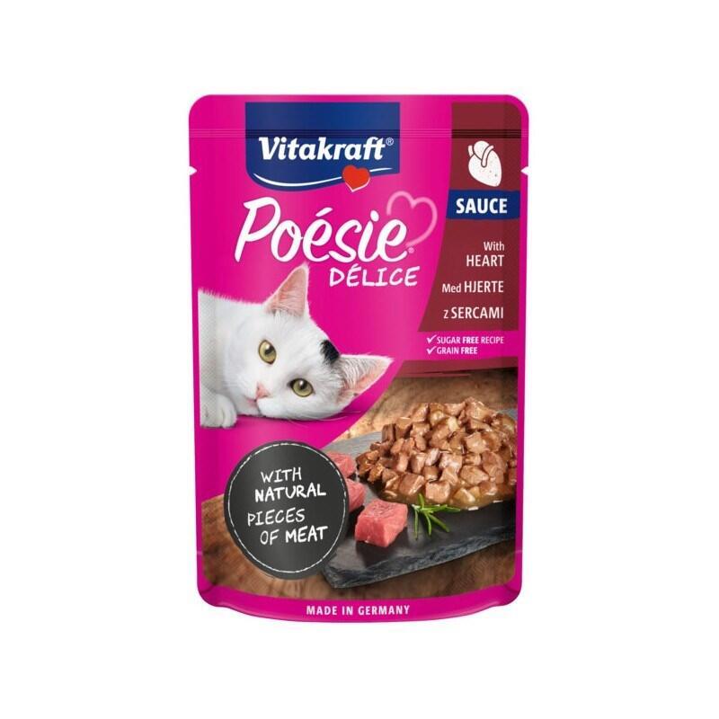 Comida Húmeda Para Gatos Vitakraft Poesie Delice Corazones 85 G