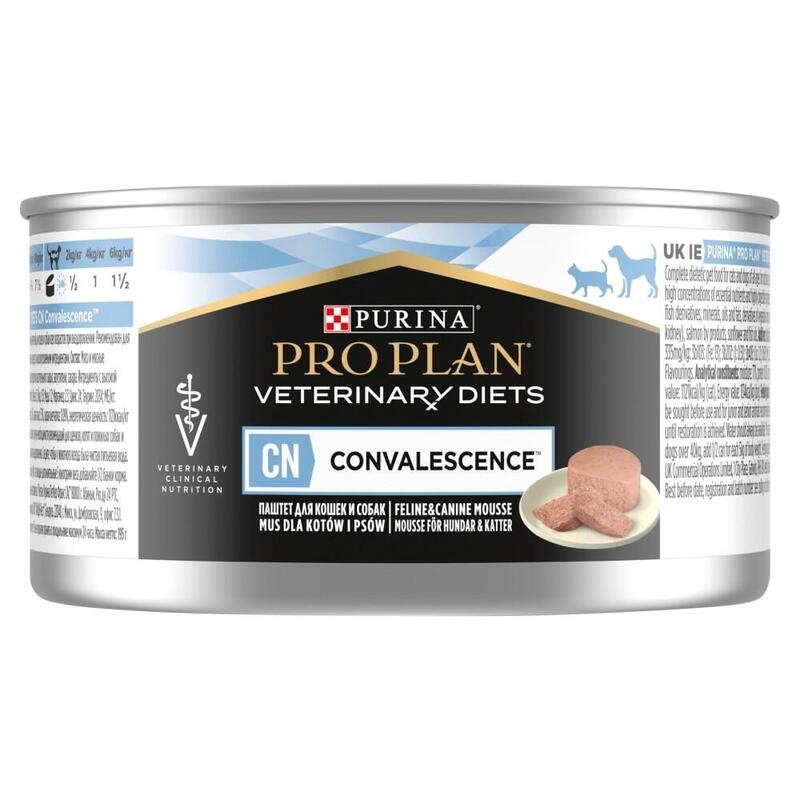 Comida Húmeda Para Gatos Y Perros Purina Pro Plan Veterinary Diets Cn Convalescence 195g