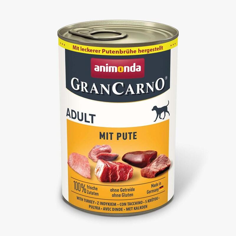 Comida Húmeda Para Perros Animonda Grancarno Adult Turkey 400g