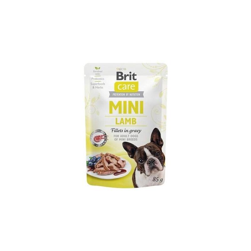 Comida Húmeda Para Perros Brit Care Mini Lamb 85 G