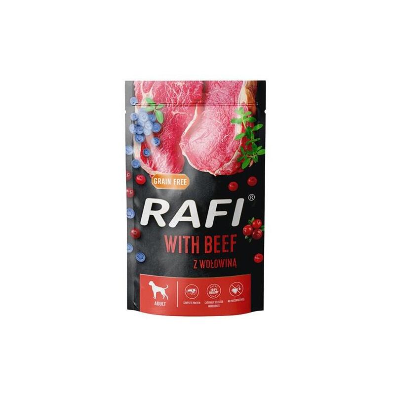 Comida Húmeda Para Perros Dolina Noteci Rafi With Beef 500g