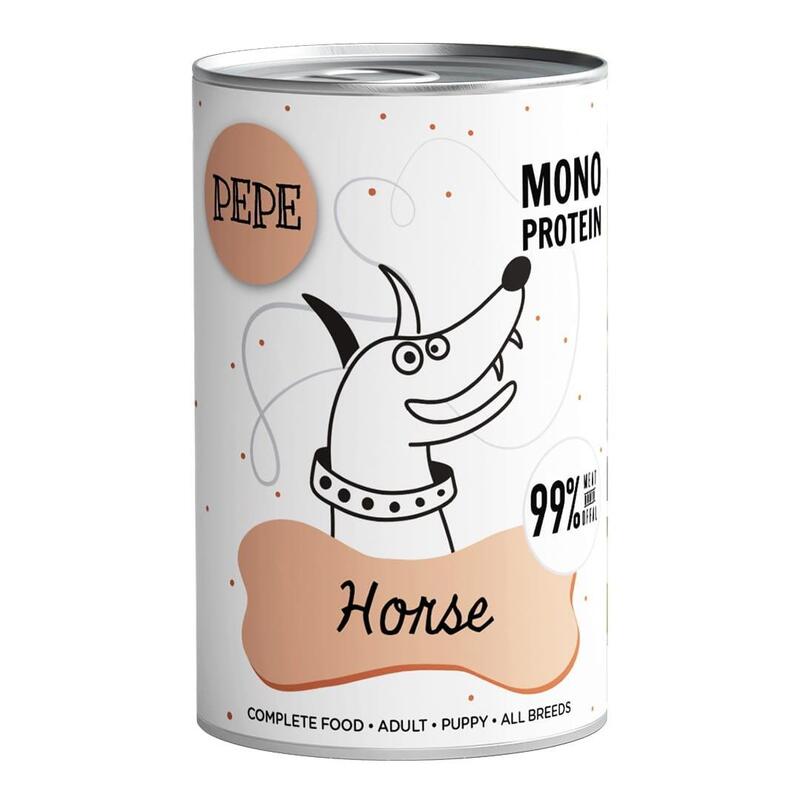 Comida Húmeda Para Perros Paka Zwierzaka Pepe Horse 400g