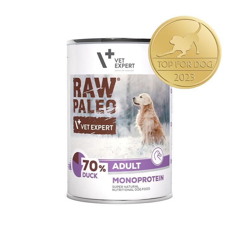 Comida Húmeda Para Perros Raw Paleo Adult Monoprotein Duck 400 G