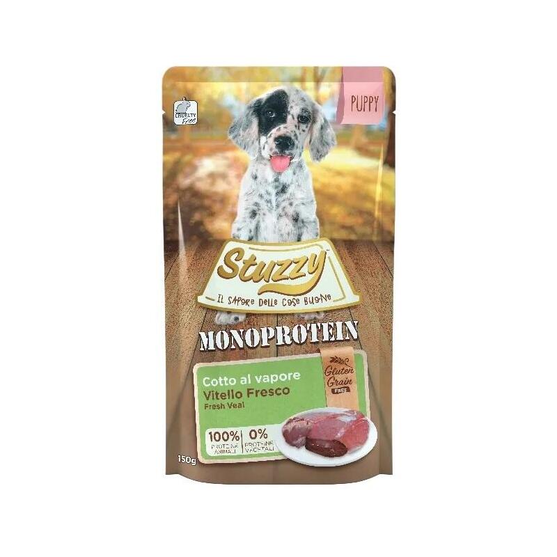Comida Húmeda Para Perros Stuzzy Monoprotein Puppy Veal 150 G