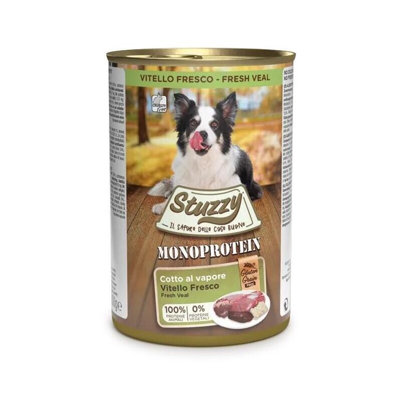 Comida Húmeda Para Perros Stuzzy Monoprotein Ternera 400 G