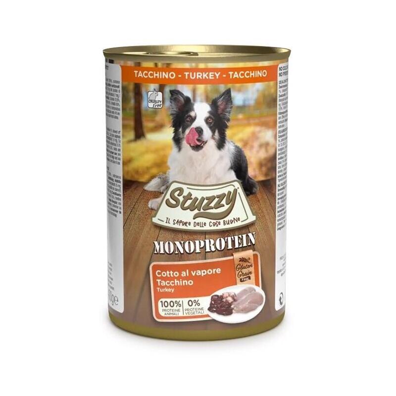 Comida Húmeda Para Perros Stuzzy Monoprotein Turkey 400 G