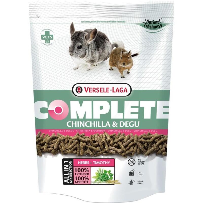Comida Para Chinchilla Versele Laga Complete Degu 8kg